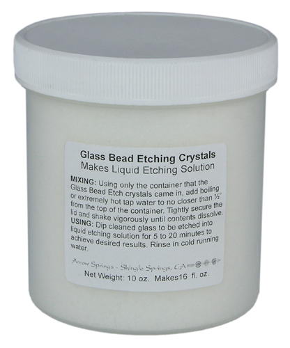Glass Etching Crystals