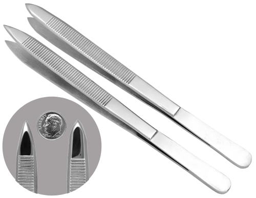Italian Style Pointed Tweezers Mashers